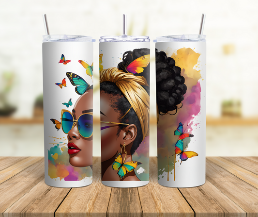 Butterfly Queen 20 oz. Tumbler
