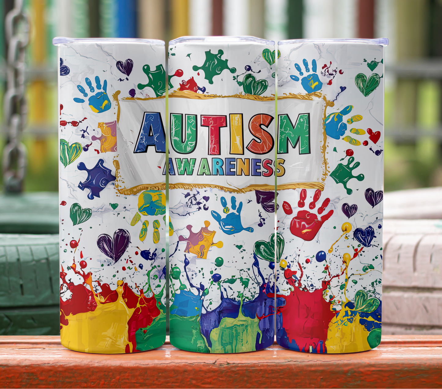 Autism Awareness 20 oz. Tumbler