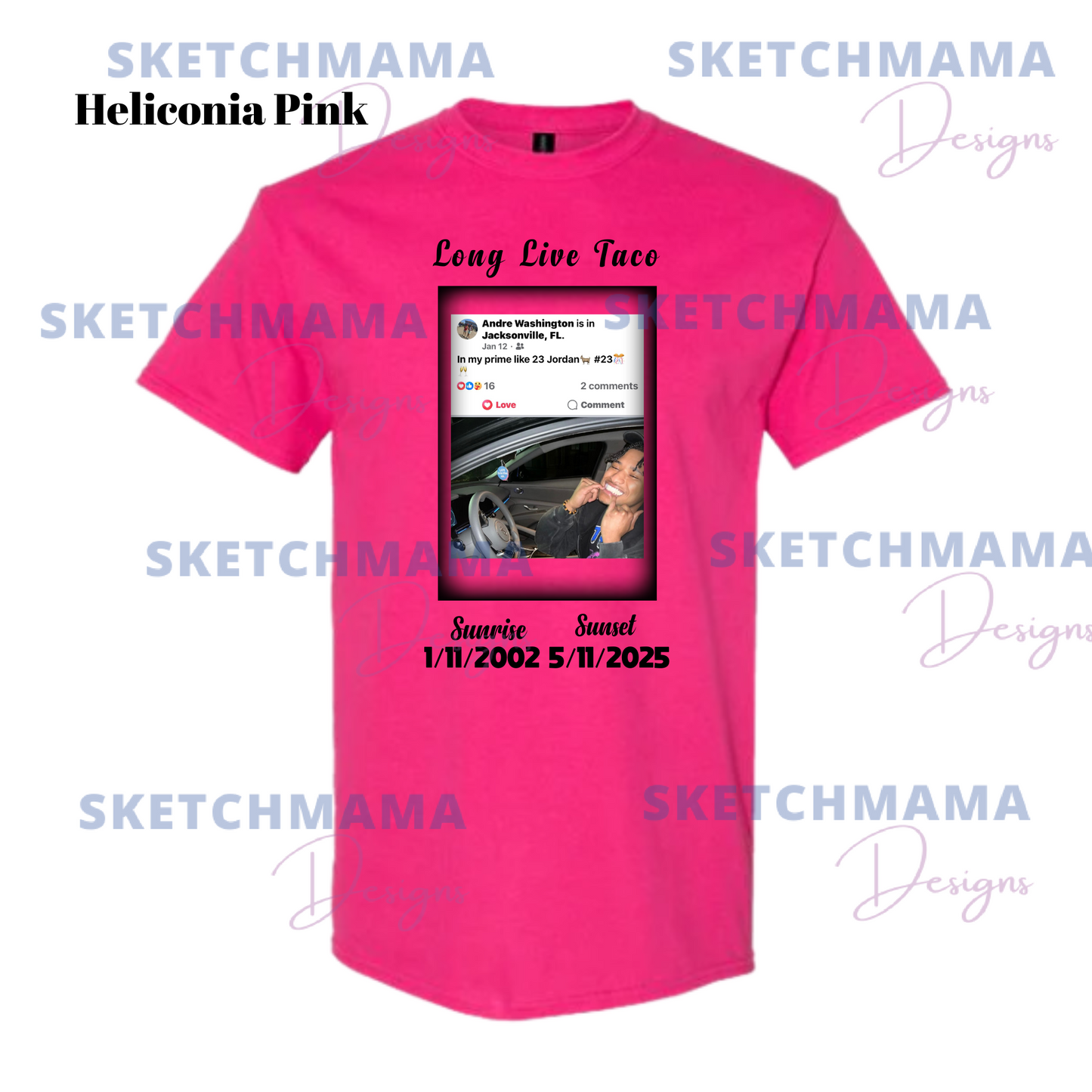 Taco Memorial Unisex Tee