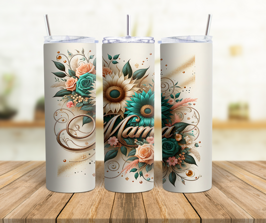 Mama Floral 20 oz. Tumbler