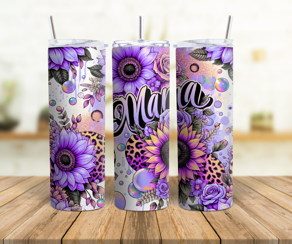 Mama Purple Sunflower 20 oz.