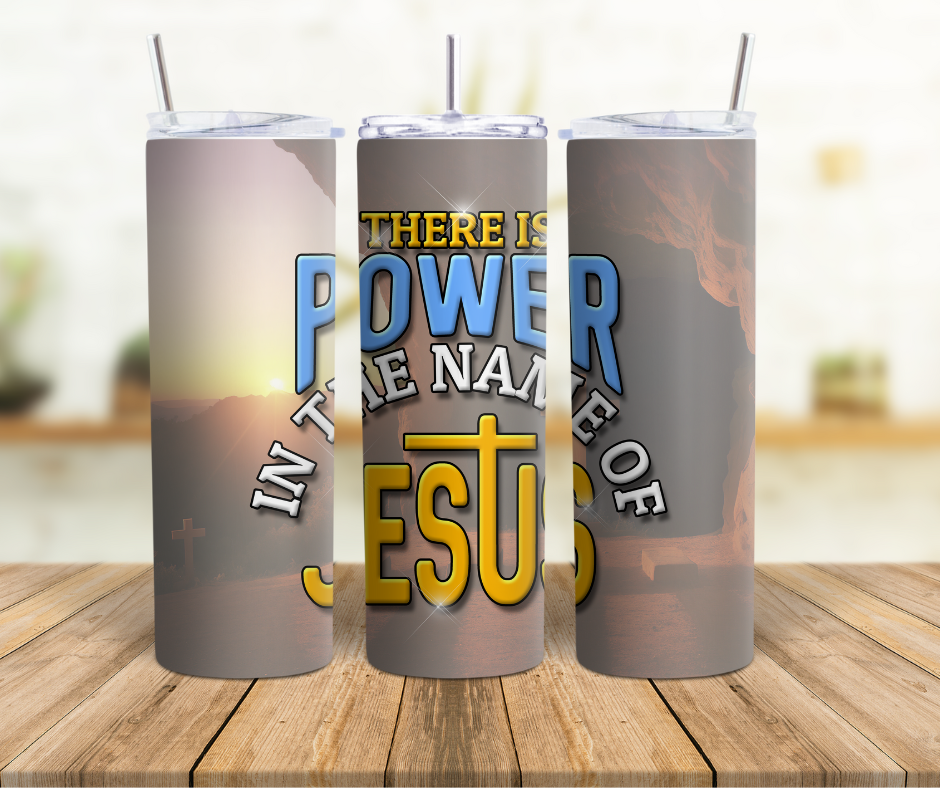 Power in the Name of Jesus 20 oz. Tumbler