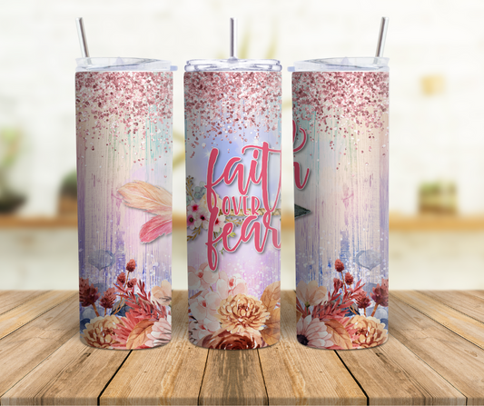 Faith over Fear 20 oz. Tumbler