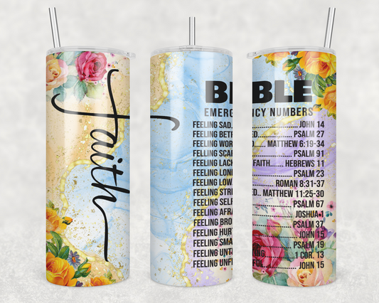 Bible Verse 20 oz. Tumbler